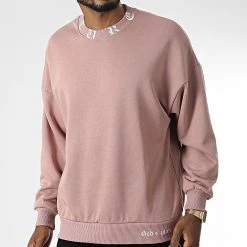 Meilleur prix ❤️ Sweat Crewneck 22-K030 Rose de Classic Series ✔️ -HautStyle Boutique classic series 345958 22 K030 SAMON 20221031T150923 03