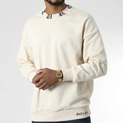 Acheter 🛒 Sweat Crewneck 22-K030 Beige de Classic Series ✔️ -HautStyle Boutique classic series 345962 22 K030 BEJ 20221031T141423 03