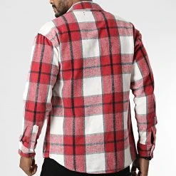 Remise 🧨 Surchemise A Carreaux 7037 Rouge de Classic Series ⭐ -HautStyle Boutique classic series 345965 7037 RED 20221031T142014 04