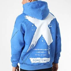 Meilleure vente ⭐ Sweat Capuche 22-K083 Bleu de Classic Series ❤️