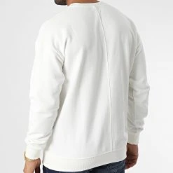 De gros 😍 Sweat Crewneck 8900 Blanc de Classic Series 🎁 -HautStyle Boutique classic series 346003 8900 006 20221028T160741 04