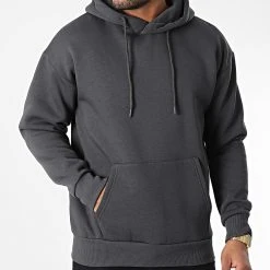 Coupon 🥰 Sweat Capuche 8801 Gris Anthracite de Classic Series ⌛