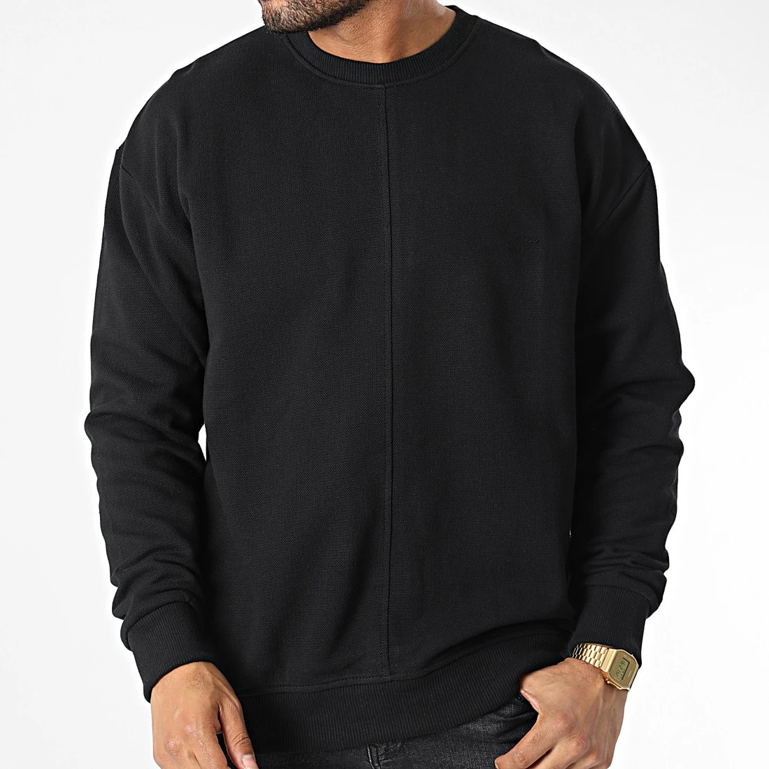 Grosses soldes 🎁 Sweat Crewneck 8900 Noir de Classic Series 🥰 3 Grosses soldes 🎁 Sweat Crewneck 8900 Noir de Classic Series 🥰