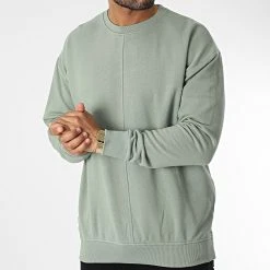 Meilleure vente 🤩 Sweat Crewneck 8900 Vert de Classic Series 🥰 -HautStyle Boutique classic series 346023 8900 023 20221028T160952 03