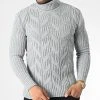 De gros 🌟 Pull Col Roulé T3843 Gris de Classic Series 🔥 -HautStyle Boutique classic series 346029 T3843 GRI 20221031T135805 01