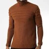 Acheter 🎁 Pull Col Roulé T3832 Marron de Classic Series 🥰 -HautStyle Boutique classic series 346032 T3832 TUTUN 20221031T144455 01