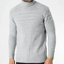 Les meilleures critiques de ⭐ Pull Col Roulé T3832 Gris de Classic Series 🎁