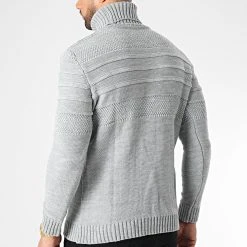 Les meilleures critiques de ⭐ Pull Col Roulé T3832 Gris de Classic Series 🎁 -HautStyle Boutique classic series 346046 T3832 GRI 20221031T135834 04