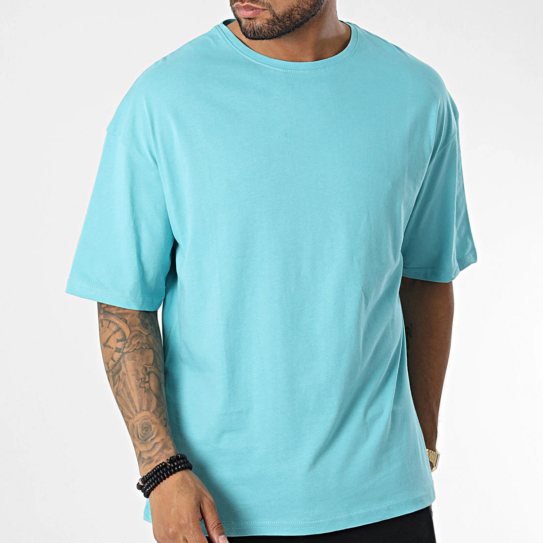 Bon marché 🔔 Tee Shirt G-666 Bleu Clair de Classic Series ✨ 5 Bon marché 🔔 Tee Shirt G-666 Bleu Clair de Classic Series ✨ – Image 3