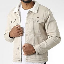 Les meilleures critiques de 👏 Veste Jean Col Mouton 7001 Beige de Classic Series 🥰