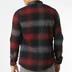 Vente flash ⭐ Surchemise Carreaux Y-2242 Noir Bordeaux de Classic Series ✔️ -HautStyle Boutique classic series 348571 Y 2242 06 20221128T140946 04