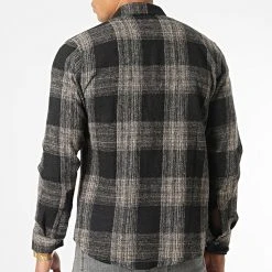 Grosses soldes 👍 Surchemise Carreaux Y-2241 Noir de Classic Series 🎉 -HautStyle Boutique classic series 348575 Y 2241 01 20221128T140925 04