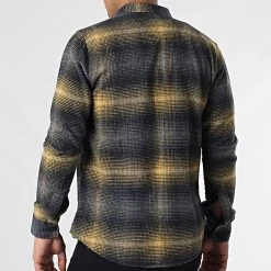 Tout neuf 🤩 Surchemise Carreaux Y-2042 Bleu Marine Jaune de Classic Series 💯 -HautStyle Boutique classic series 348636 Y 2042 11 20221128T141850 04