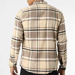 Promo 👏 Surchemise Carreaux Y-2242 Beige de Classic Series ❤️ -HautStyle Boutique classic series 348640 Y 2042 07 20221128T141058 04