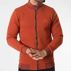 Vente flash 😍 Veste Zippée RBL6310 Rouge Brique de Classic Series 🛒 -HautStyle Boutique classic series 348665 RBL6310 KIREMIT 20221122T152758 03