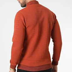 Vente flash 😍 Veste Zippée RBL6310 Rouge Brique de Classic Series 🛒 -HautStyle Boutique classic series 348665 RBL6310 KIREMIT 20221122T152759 04