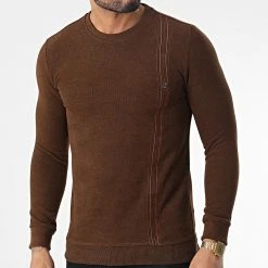 Meilleur prix 👏 Sweat Crewneck RBL6213 Marron de Classic Series 👏 8 Meilleur prix 👏 Sweat Crewneck RBL6213 Marron de Classic Series 👏 -HautStyle Boutique classic series 348680 RBL6213 KAHVERENGI 1 20221125T150611 03