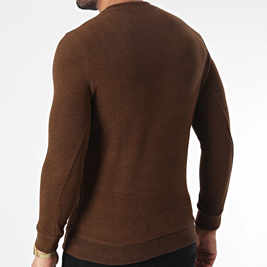 Meilleur prix 👏 Sweat Crewneck RBL6213 Marron de Classic Series 👏 6 Meilleur prix 👏 Sweat Crewneck RBL6213 Marron de Classic Series 👏 – Image 4