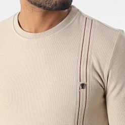 Tout neuf ⭐ Sweat Crewneck RBL6213 Beige de Classic Series 🥰 -HautStyle Boutique classic series 348681 RBL6213 BEJ 20221125T151848 02