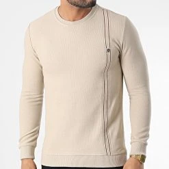 Tout neuf ⭐ Sweat Crewneck RBL6213 Beige de Classic Series 🥰 -HautStyle Boutique classic series 348681 RBL6213 BEJ 20221125T151850 03