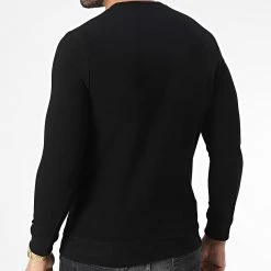 Offres ⭐ Sweat Crewneck RBL6213 Noir de Classic Series ❤️ -HautStyle Boutique classic series 348685 RBL6213 SIYAH 20221123T160724 04