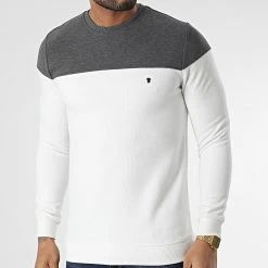 Bon marché ✔️ Sweat Crewneck RBL6211 Blanc Gris Anthracite de Classic Series ✨ 8 Bon marché ✔️ Sweat Crewneck RBL6211 Blanc Gris Anthracite de Classic Series ✨ -HautStyle Boutique classic series 348693 RBL6211 EKRU 20221125T152527 03