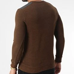 Remise ✨ Sweat Crewneck RBL6212 Marron de Classic Series 🌟 -HautStyle Boutique classic series 348694 RBL6212 KAHVERENGI 20221125T150547 04