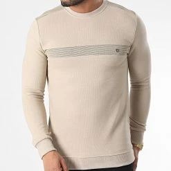 Tout neuf 😍 Sweat Crewneck RBL6212 Beige de Classic Series ✨ -HautStyle Boutique classic series 348709 RBL6212 BEJ 20221125T151916 03