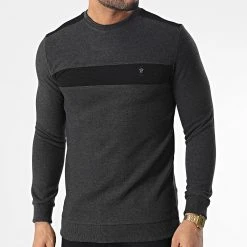 Grosses soldes 👏 Sweat Crewneck RBL6212 Gris Anthracite Chiné de Classic Series 😍 -HautStyle Boutique classic series 348714 RBL6212 ANTRASIT 20221125T151009 03