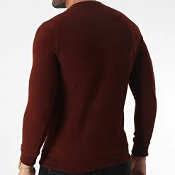 Bon marché ⭐ Sweat Crewneck RBL6213 Bordeaux de Classic Series 🎁 -HautStyle Boutique classic series 348715 RBL6213 KIREMIT 20221125T150310 04