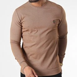 Coupon ✨ Sweat Crewneck RBL6181 Camel Chiné de Classic Series ⭐ -HautStyle Boutique classic series 348718 RBL6181 TABA 20221125T150829 03
