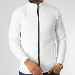 Remise 🧨 Veste Zippée RBL6310 Blanc de Classic Series ⭐ -HautStyle Boutique classic series 348720 RBL6310 EKRU 20221122T154900 03