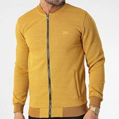 Meilleur prix 💯 Veste Zippée RBL6308 Jaune Moutarde de Classic Series 🧨