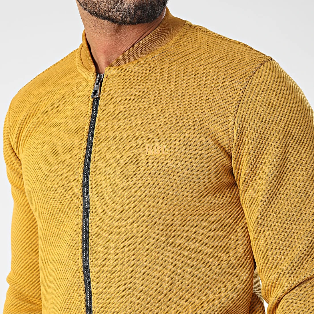 Meilleur prix 💯 Veste Zippée RBL6308 Jaune Moutarde de Classic Series 🧨 4 Meilleur prix 💯 Veste Zippée RBL6308 Jaune Moutarde de Classic Series 🧨 – Image 2