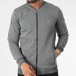 Meilleur prix 🧨 Veste Zippée RBL6308 Gris de Classic Series 🔔