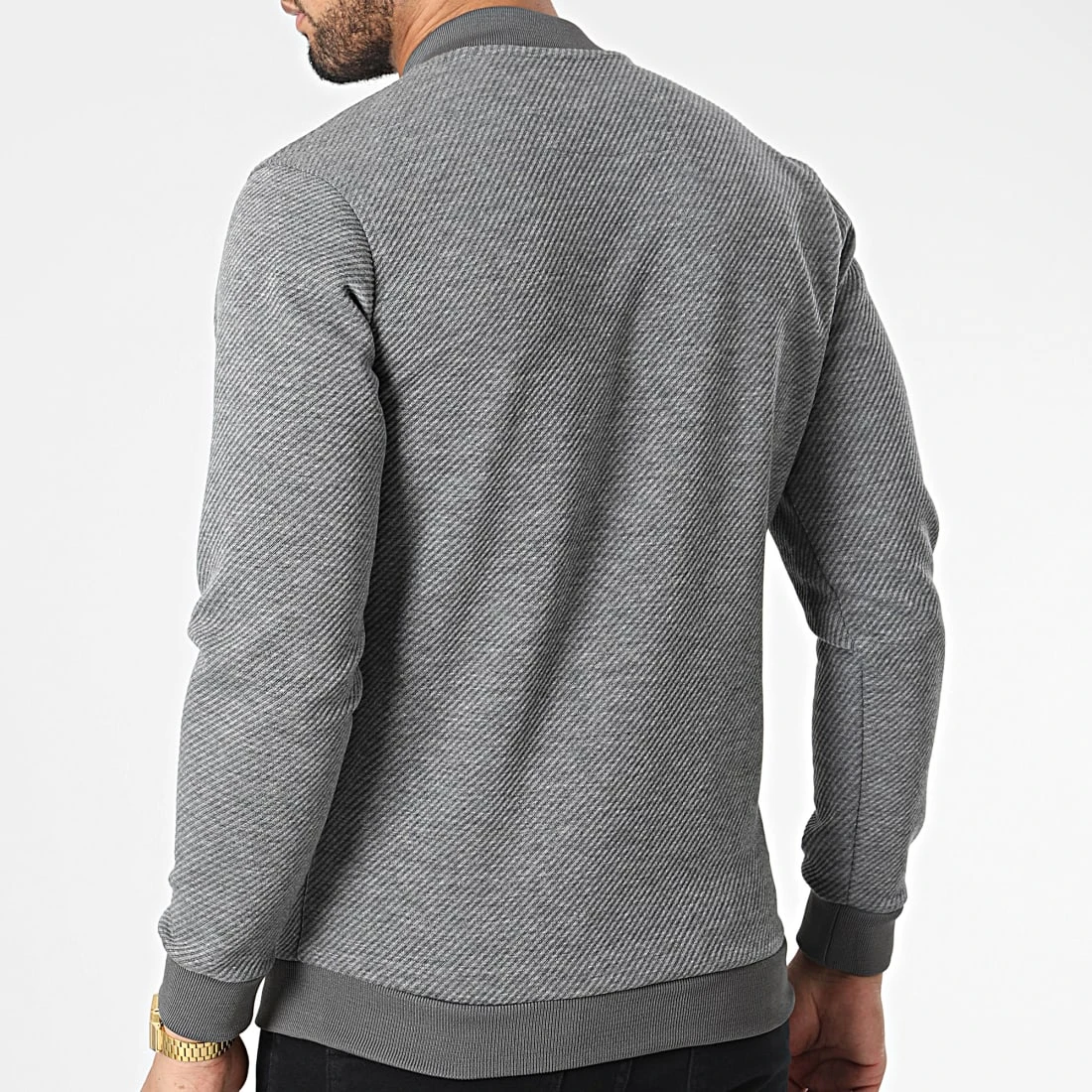 Meilleur prix 🧨 Veste Zippée RBL6308 Gris de Classic Series 🔔 6 Meilleur prix 🧨 Veste Zippée RBL6308 Gris de Classic Series 🔔 – Image 4