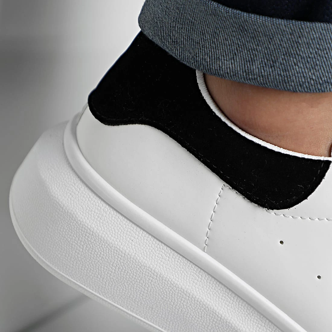 Acheter 🎉 Baskets K888 Blanc Noir de Classic Series 🥰 4 Acheter 🎉 Baskets K888 Blanc Noir de Classic Series 🥰 – Image 2