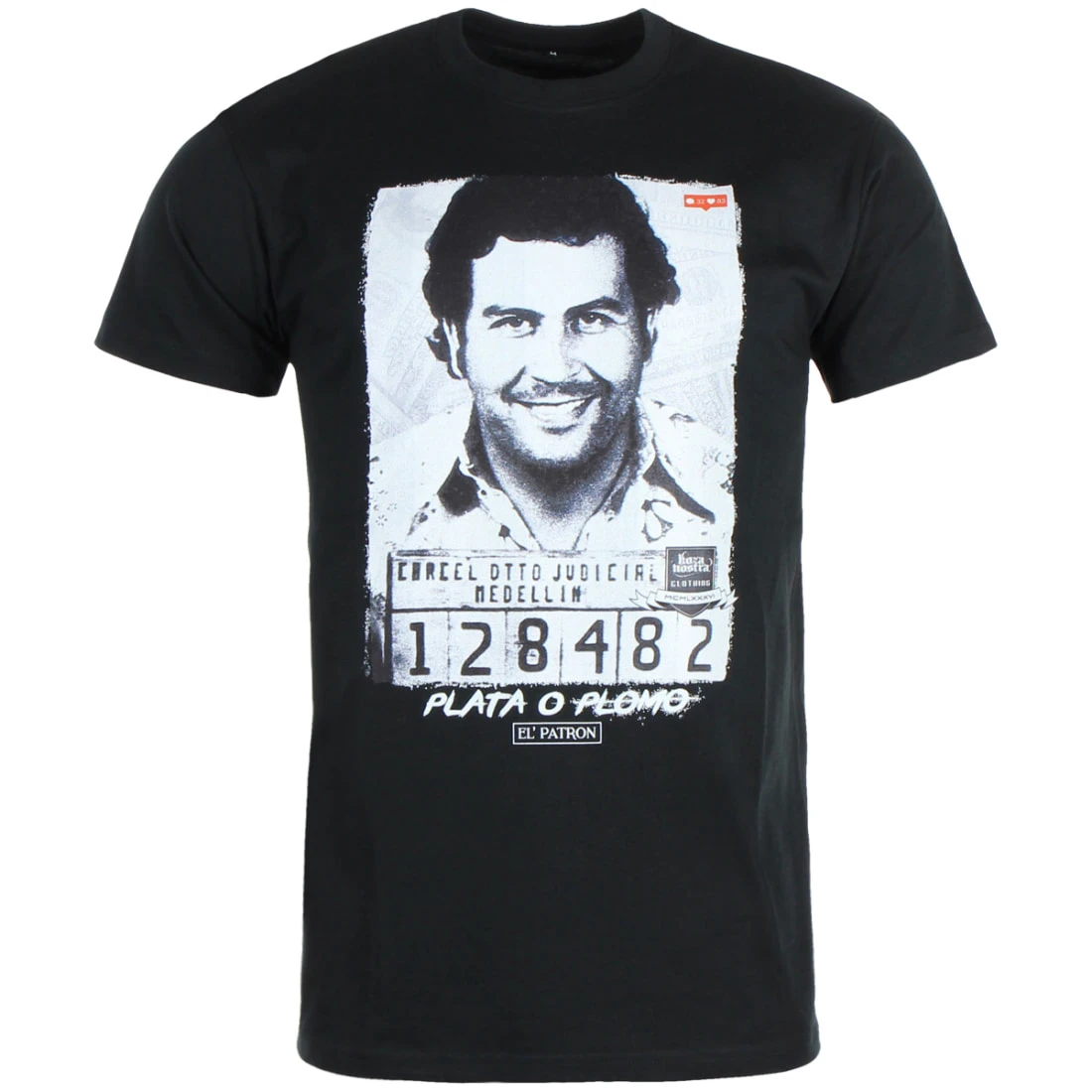 Meilleur prix ⭐ Tee 🌟 Shirt El Patron Noir de Classic Series 💯