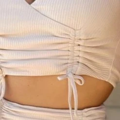 Budget ✨ Top Crop Femme Cross My Mind Beige de Classic Series ✨ -HautStyle Boutique club l london 271808 CL125866080 SAND 20210723T155133 02