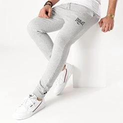 Grosses soldes ✨ Pantalon Jogging Audubon 810541 Gris Chiné de Classic Series 🥰 -HautStyle Boutique everlast 246534 810541 60 12 20210115T155257 03