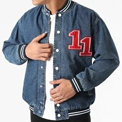 Top 10 ✨ Veste Teddy 14992 Bleu Denim de Classic Series 😍