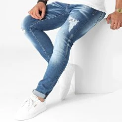 Bon marché 🥰 Jean Slim 2940 Bleu Denim de Classic Series 🎁 -HautStyle Boutique grj denim 288604 2940 BLUE 20211020T135428 03