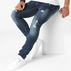 Remise ❤️ Jean Slim 2941 Bleu Denim de Classic Series ⌛ -HautStyle Boutique grj denim 288606 2941 BLUE 20211020T135348 03