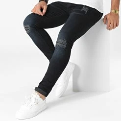 Remise 🥰 Jean Slim 2930 Bleu Brut de Classic Series ⌛ -HautStyle Boutique grj denim 288613 2930 BLACK 20211014T150941 03