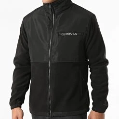 Promo 🔥 Veste Zippée Polaire Sanford Noir de Classic Series 🤩