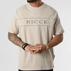 Remise 👏 Tee Shirt Cedar Beige de Classic Series ⭐ -HautStyle Boutique nicce london 309520 0146 K025 0367 20220324T160141 03