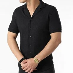 Top 10 ⭐ Chemise Manches Courtes ERS-1690 Noir de Classic Series 🔔 -HautStyle Boutique none 309344 ERS 1690 SIYAH 20220318T161146 03