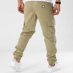 Offres 🎁 Pantalon Jogging SP118 Vert Kaki de Classic Series 👏 -HautStyle Boutique south pole 288457 SP118 KHAKI 20211020T134918 04