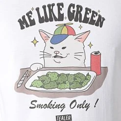 De gros 😀 Tee 👍 Shirt Like Green Blanc de Classic Series ❤️ -HautStyle Boutique tealer 272496 ME LIKE GREEN TEE WHITE 20210705T155051 02