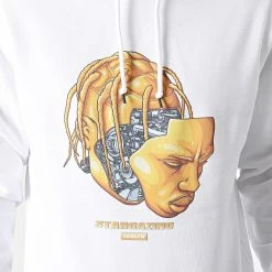 Acheter ⭐ Sweat Capuche Stargazing Blanc de Classic Series ✨ -HautStyle Boutique tealer 272536 STARGAZING HOODIE WHITE 20210705T160122 02